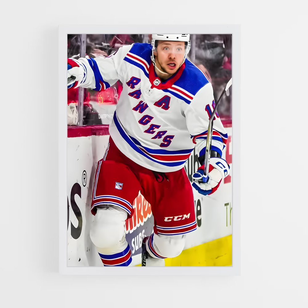 Poster Panarin en Action – affiche Hockey sur glace (vue 3)